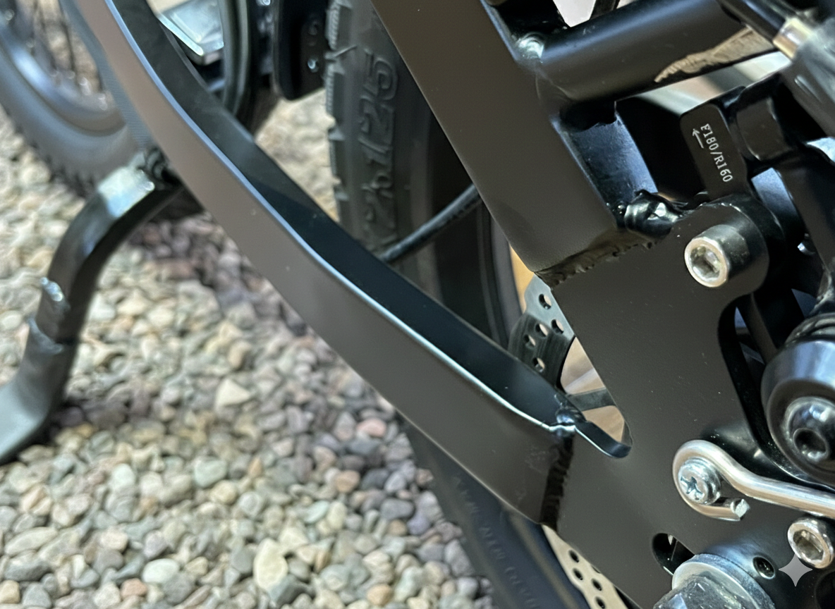 振動を吸収するスチールフレーム